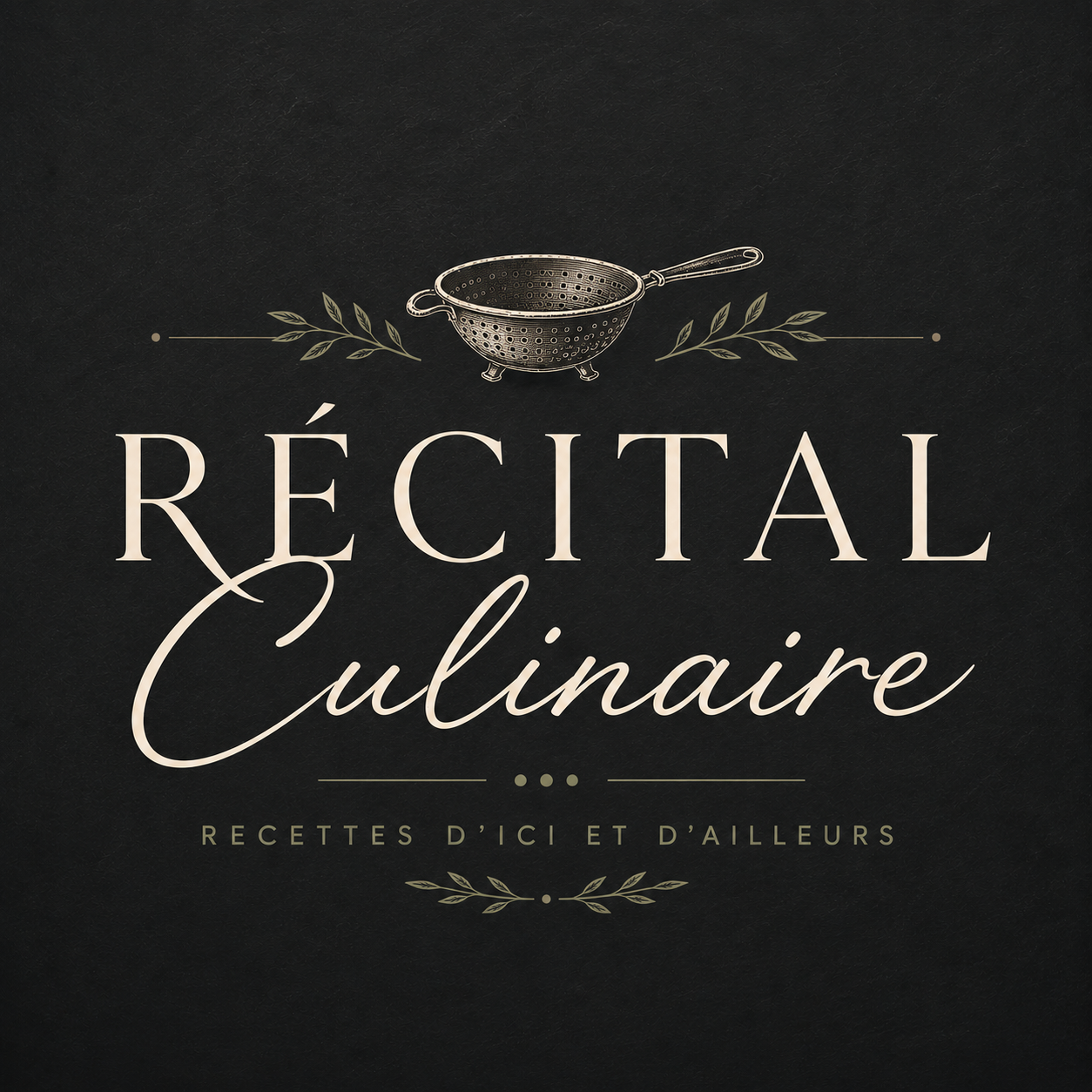 RÉCITAL CULINAIRE